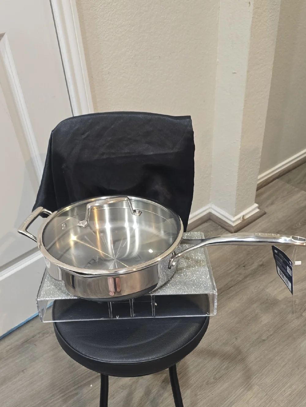 Henckels Legacy Stainless Steel 4QT Covered Sauté Pan